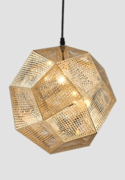 Pendant Modern Simple Grid Light Shadow Polyhedral Ball