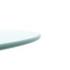 20" Inch Round Tempered Glass Table Top Clear Glass 1/4" Inch Thick Round Polished Edge
